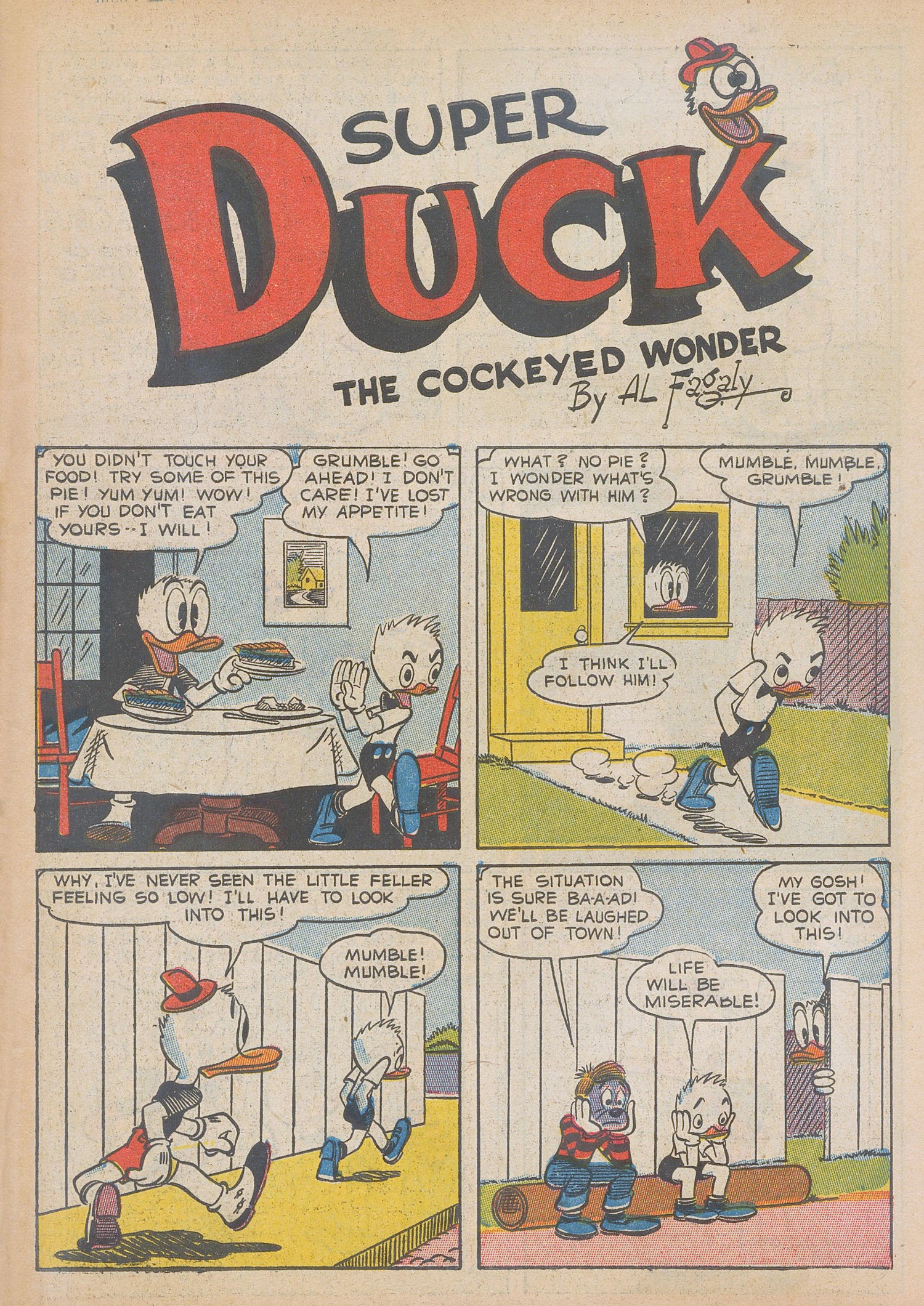 Read online Super Duck Comics comic -  Issue #18 - 3