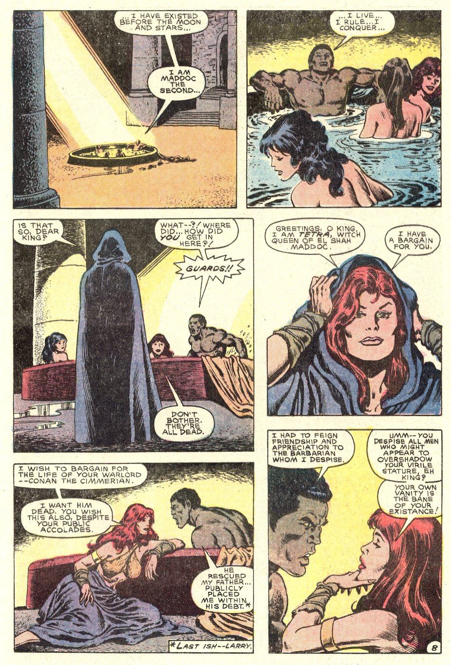 Conan the Barbarian (1970) Issue #182 #194 - English 9