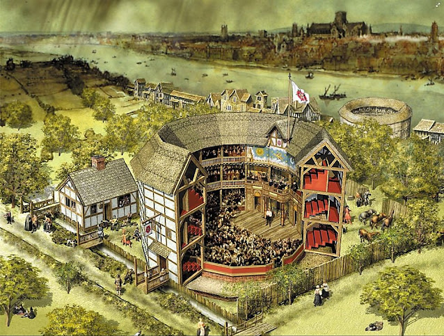 Вероятно так выглядел театр «Роуз» в 1592 году