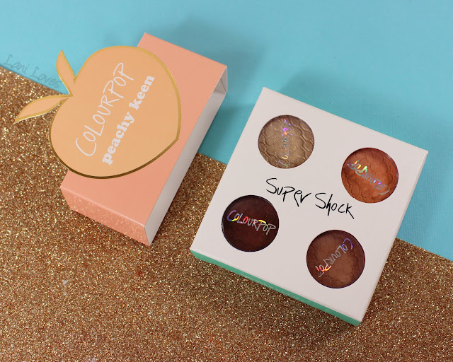ColourPop Peachy Keen Quad Swatches & Review