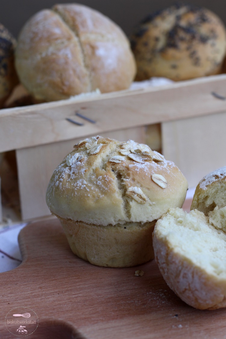 Schnelle Frühstücksbrötchen [perfekt fürs Sonntagsfrühstück im Bett ...