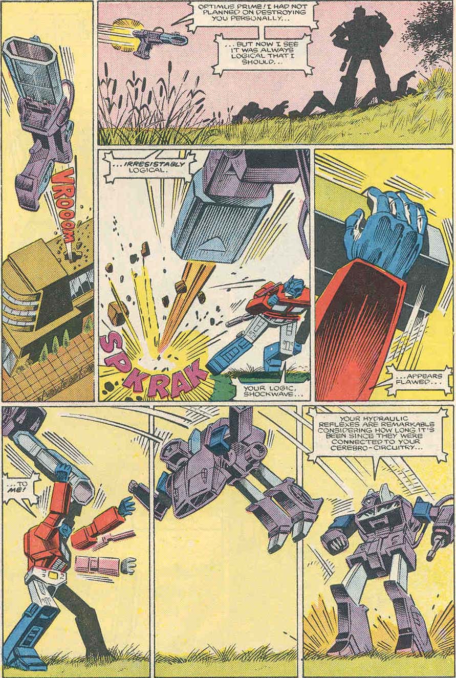 Read online The Transformers (1984) comic -  Issue #12 - 20