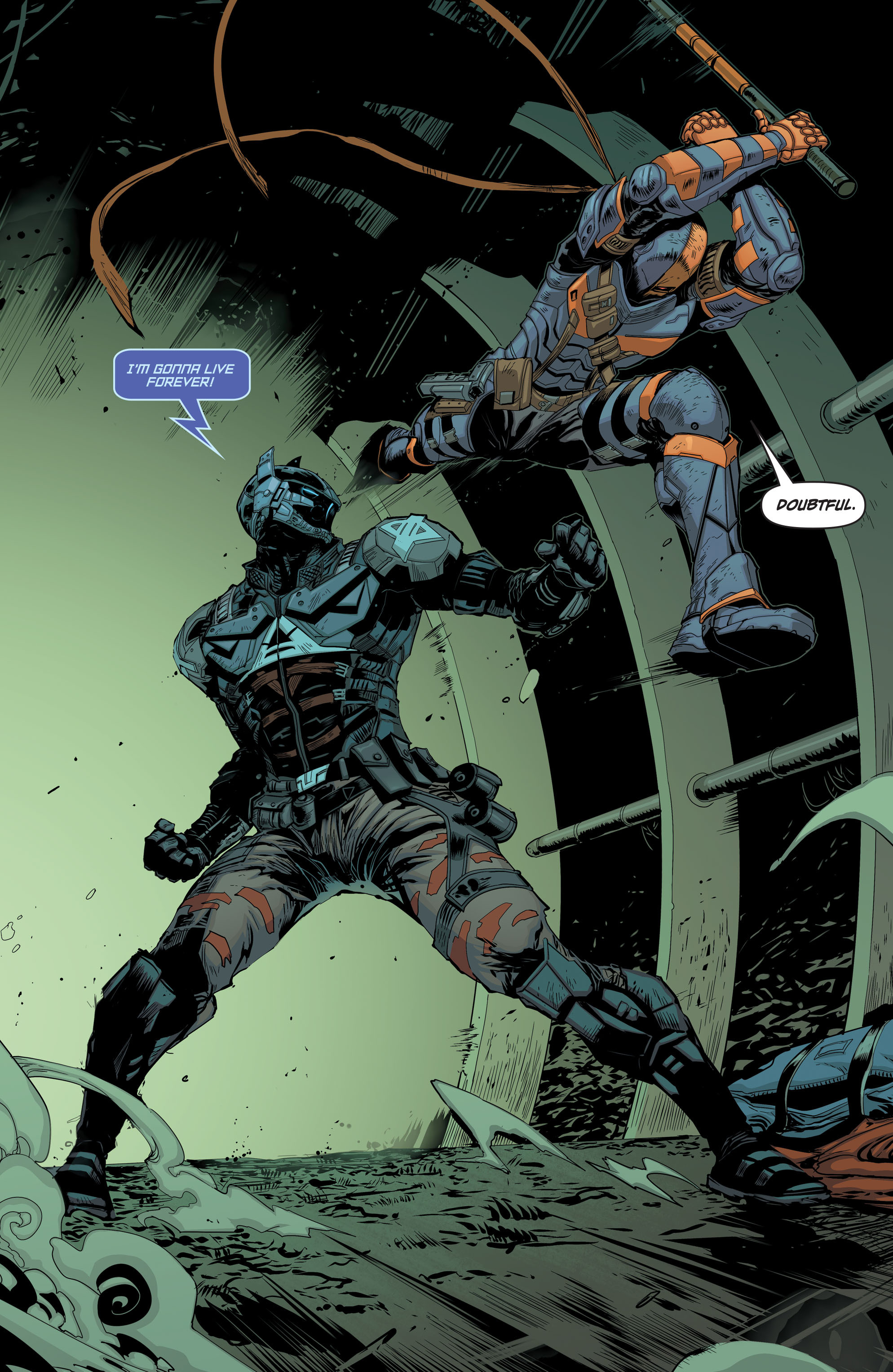 Read online Batman: Arkham Knight: Genesis comic -  Issue #5 - 7