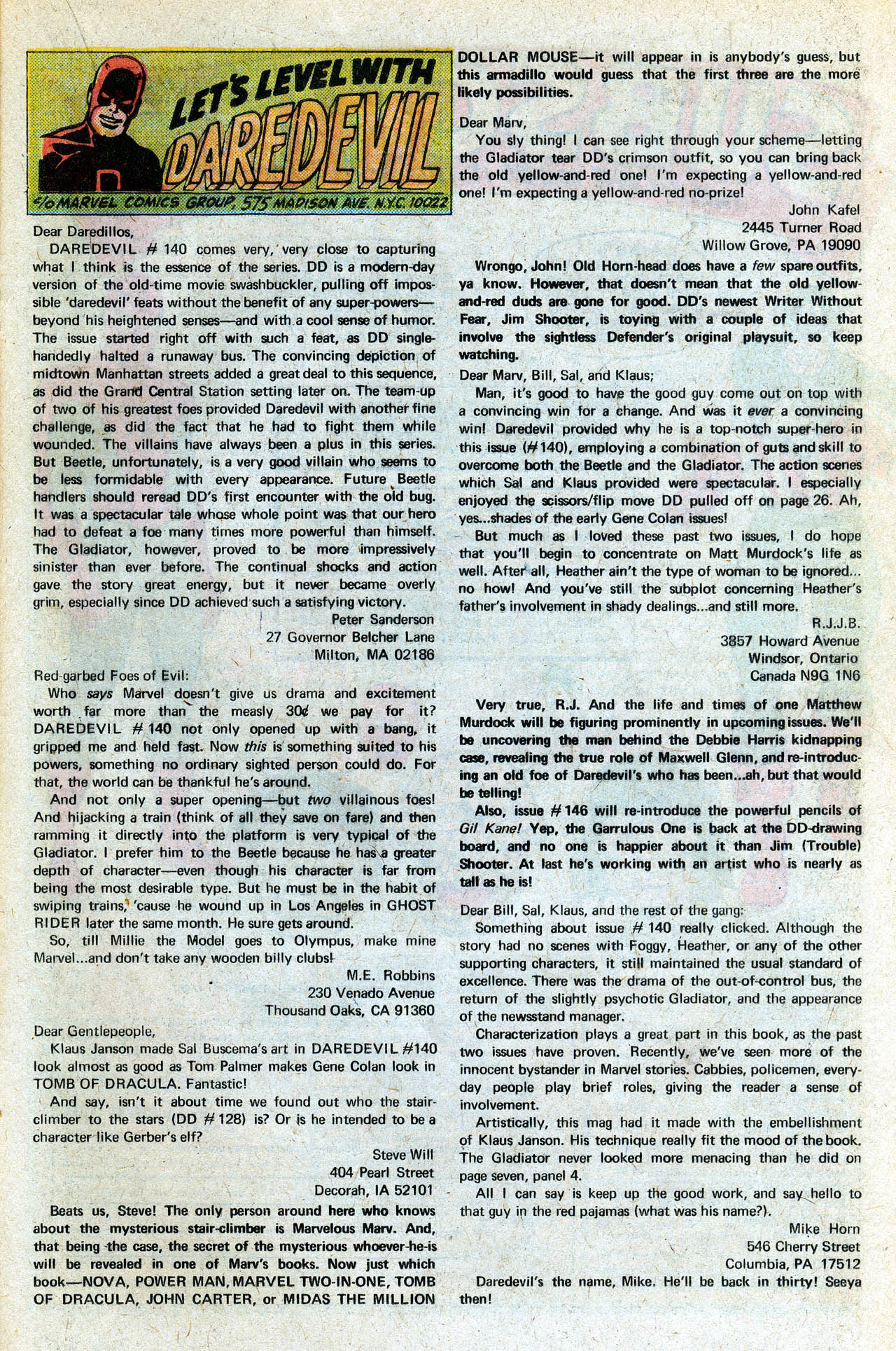 Read online Daredevil (1964) comic -  Issue #144 - 21