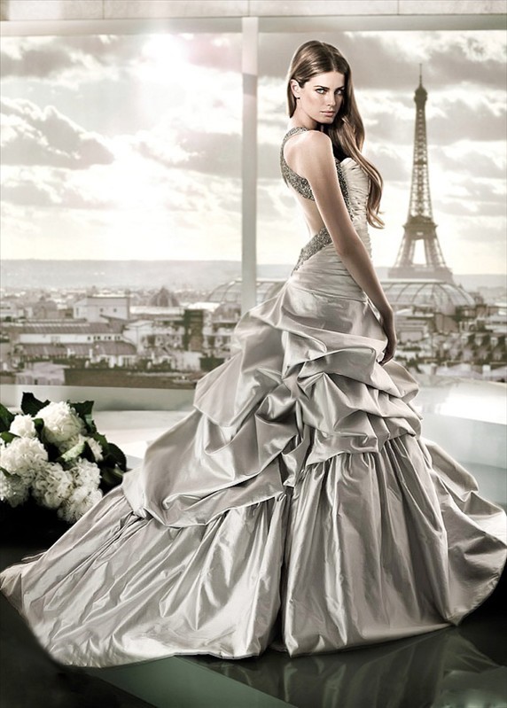 Honey Buy Romantic paris  wedding  dresses 