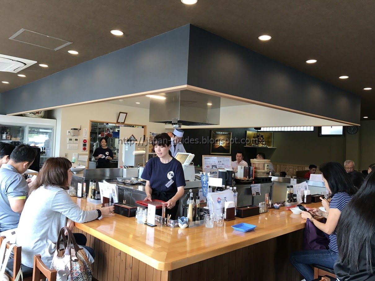 ร้าน Tempura Restaurant Kawaguchiko Fuji Tempura Idaten