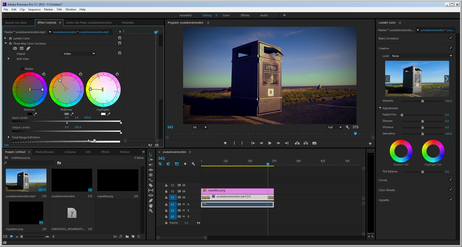 Как сохранить проект в premiere pro со всеми файлами