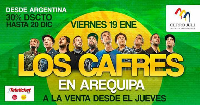 Los Cafres en Arequipa