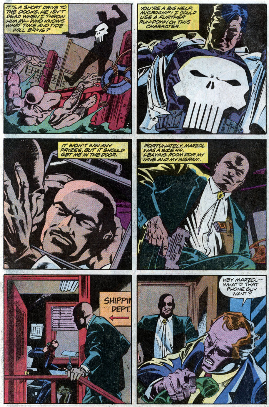 Read online The Punisher (1987) comic -  Issue #35 - Jigsaw Puzzle - 5