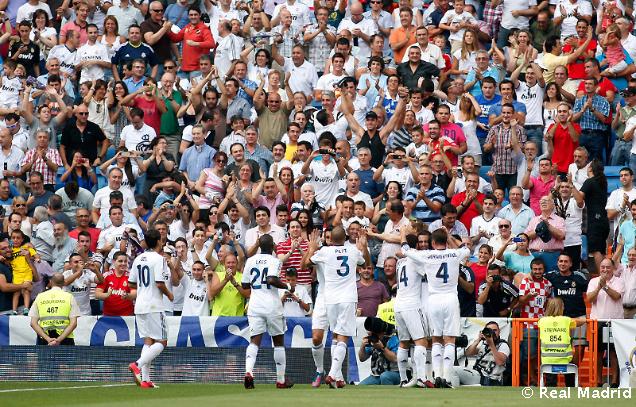 Hasil skor pertandingan Real Madrid vs Valencia - 20 Agustus 2012 | Liga Spanyol 2012