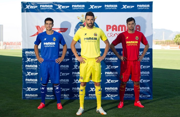 Xtep Villarreal 14-15 Kits Released