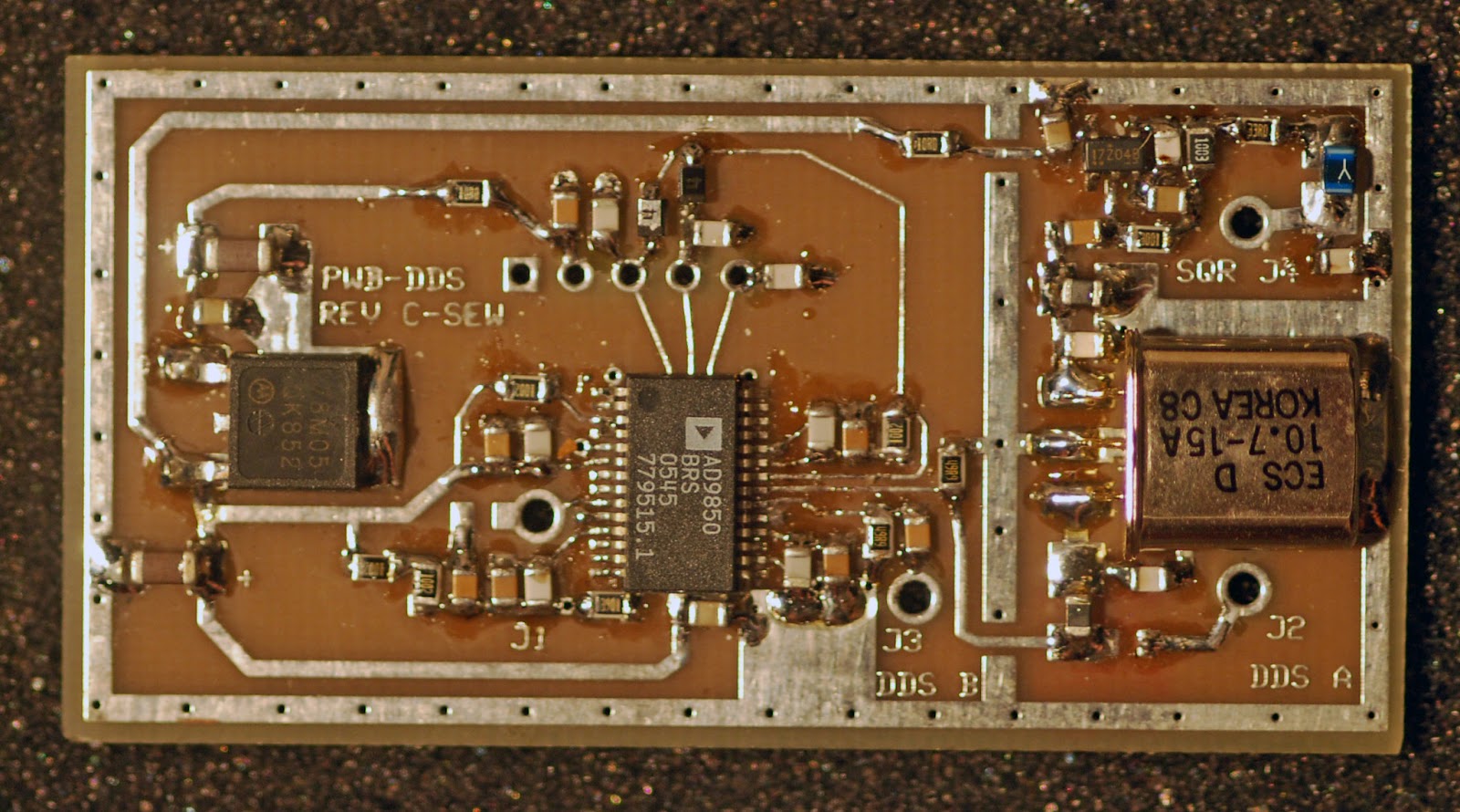 Rubi's World of embedded Electronics Spectrum analyzer Part VI DDS
