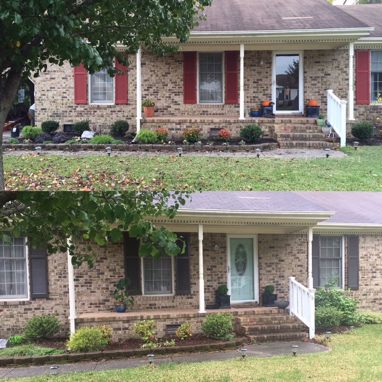Newly Domesticated Front Door Makeover I'm a Robin's Egg Blue Addict