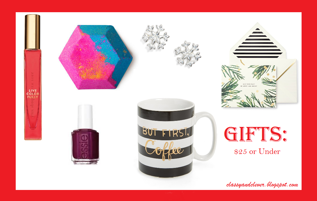 Classy & Clever Gifts 25 or under