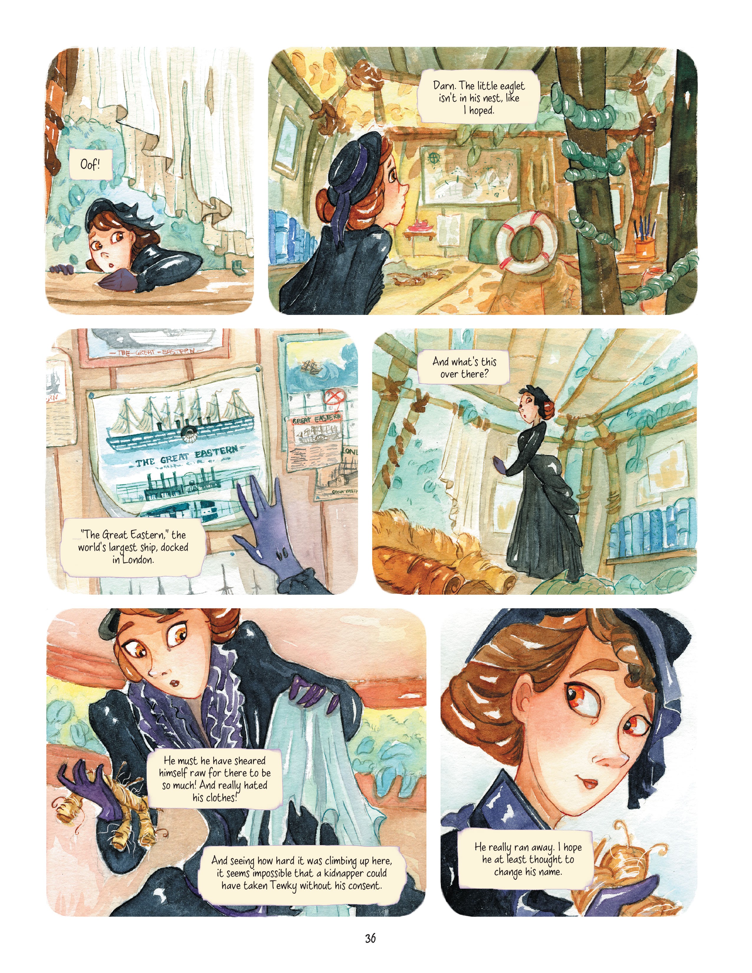 Read online An Enola Holmes Mystery comic -  Issue #1 - 38