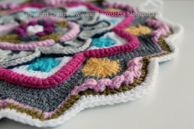 Mandala madness CAL 2016 part 4 crochet