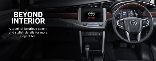Interior Toyota Venturer Tahun 2019 - ASTRA TOYOTA INDONESIA