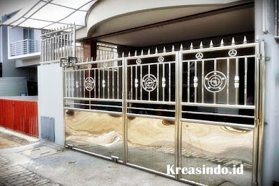 Harga Berbagai Macam Pintu Stainless Model Klasik Terbaru