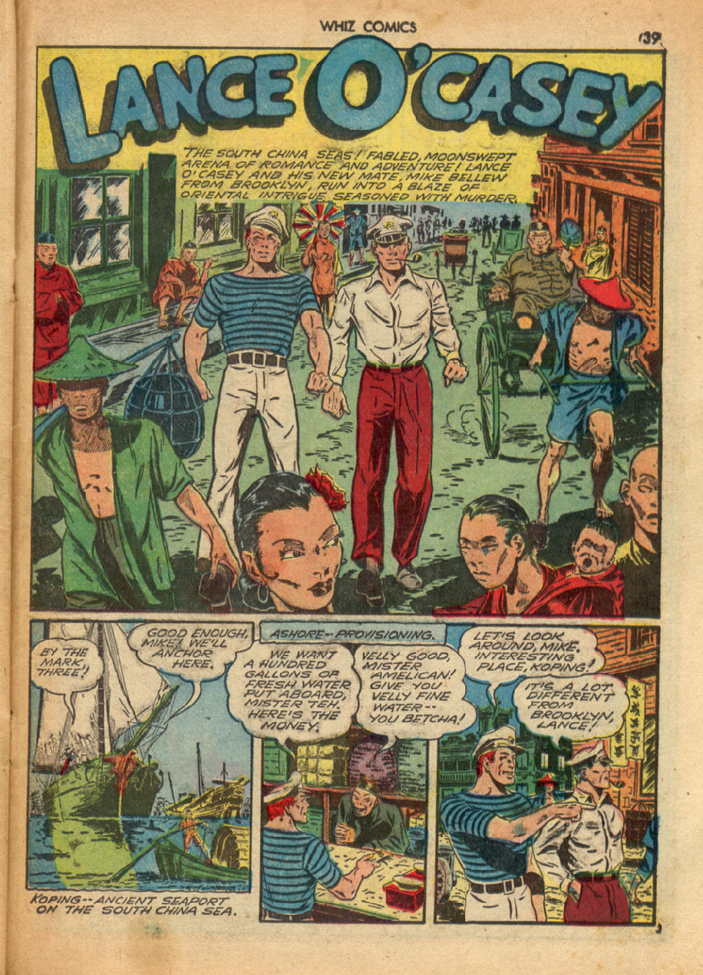 Read online WHIZ Comics comic -  Issue #33 - 39