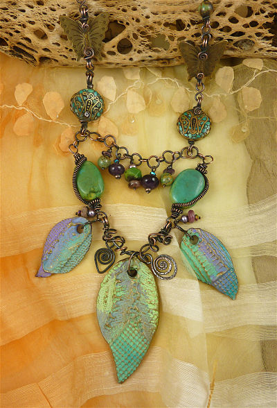 Sharilyn Miller: Colorful Tribal Necklace Workshop a Terrific Success!
