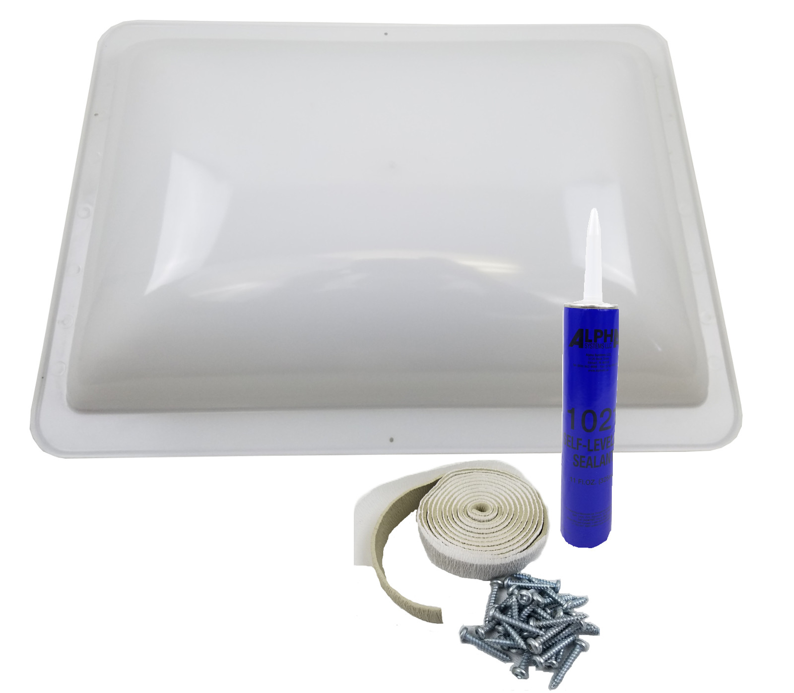 Class A Customs PREMIUM Heavy Duty Lexan Exterior RV Skylight 26 x 18