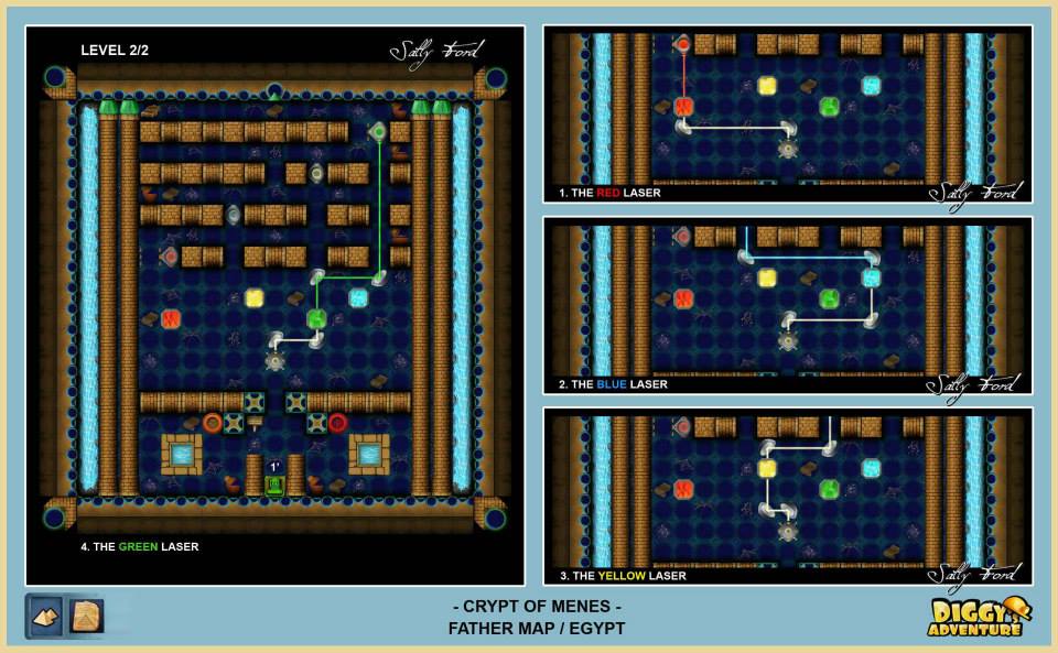 Diggy's Adventure Walkthrough: Egypt Father Quest / Crypt of Menes