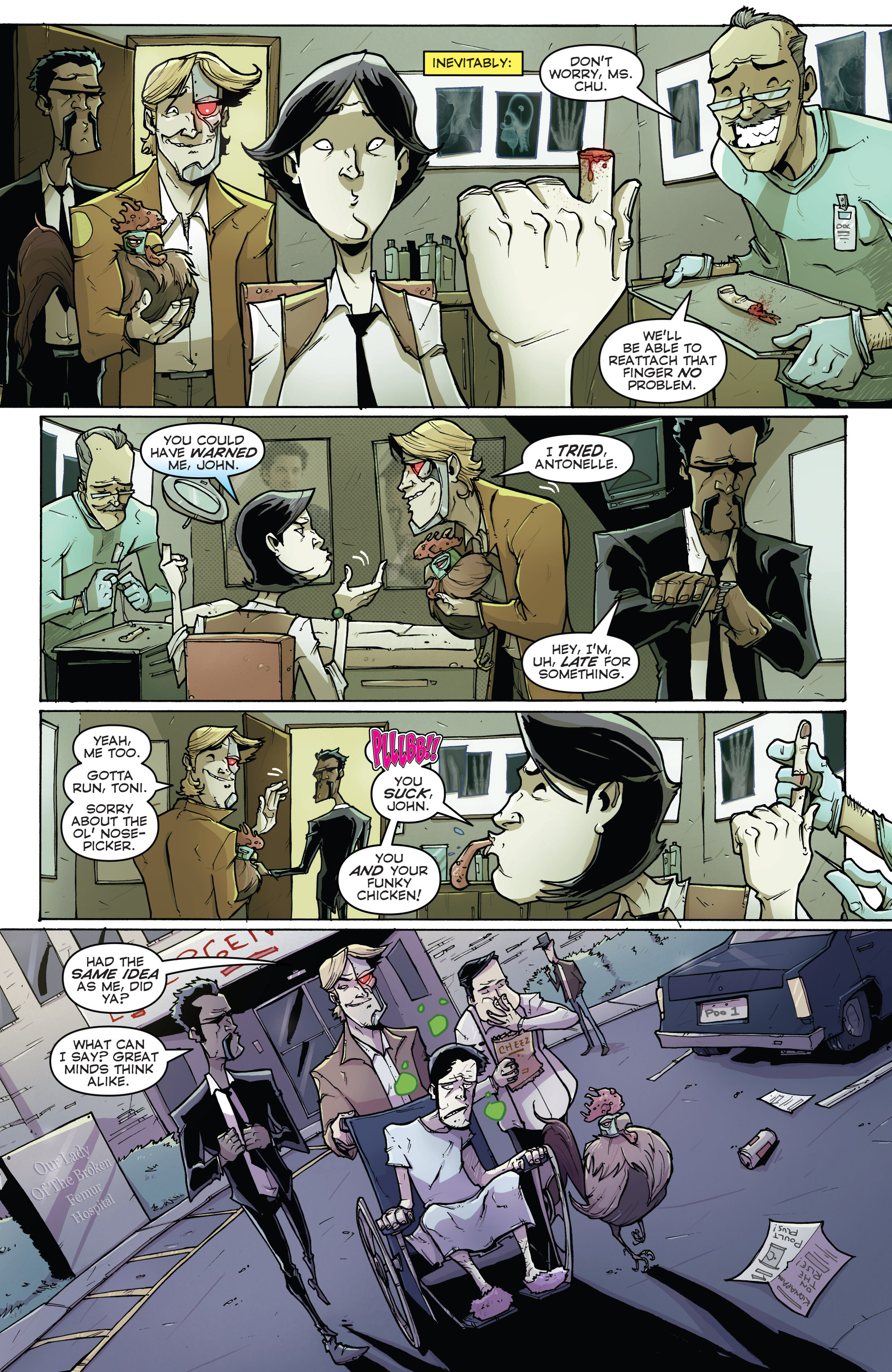 Read online Chew comic -  Issue # _TPB 6 - Space Cakes - 84