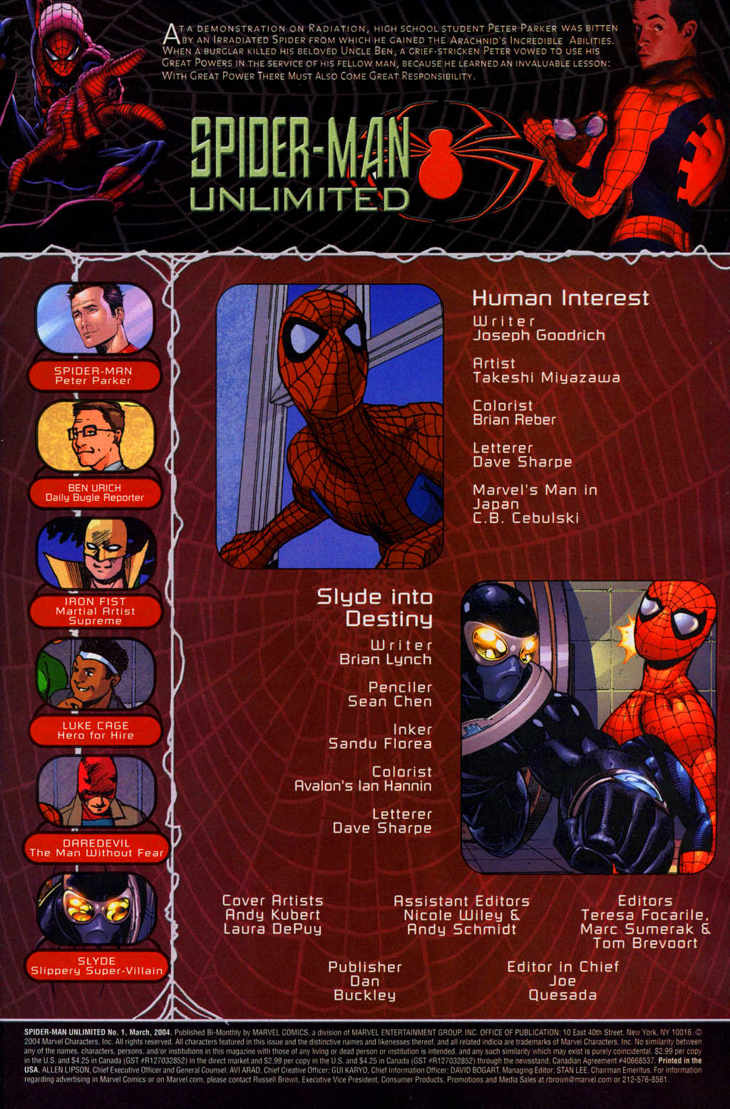 Read online Spider-Man Unlimited (2004) comic -  Issue #1 - 2