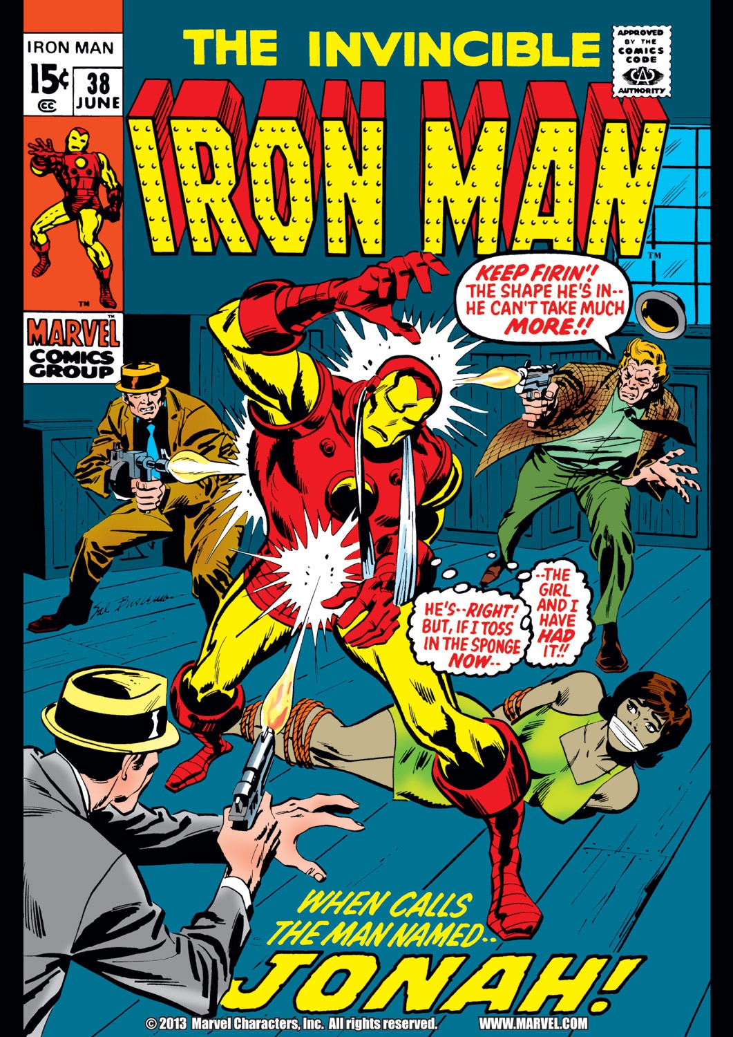 Read online Iron Man (1968) comic -  Issue #38 - 1