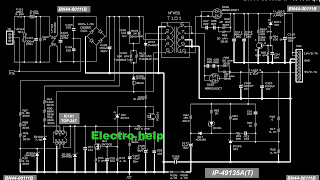 Electro help: BN44 00111B – Samsung LCD TV SMPS circuit diagram