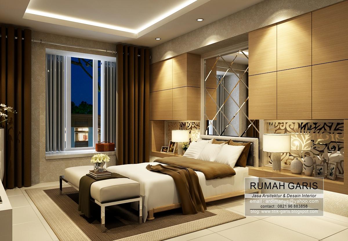 Kumpulan desain  interior Kamar  Tidur 3D render by RUMAH 