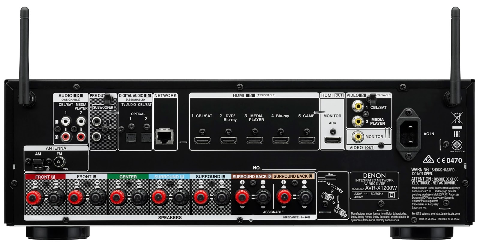 DENON AVRX2200W & AVRX1200W Audio Lifestyle