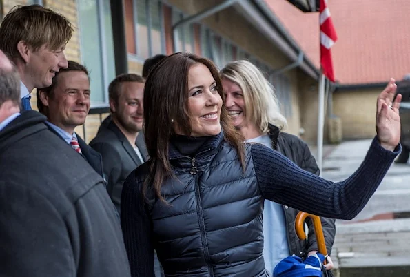 Crown Princess Mary of Denmark accompanied by representatives from the Mary Fonden opened Råd til Livet (Advice for Life) at Mødrehjælpen