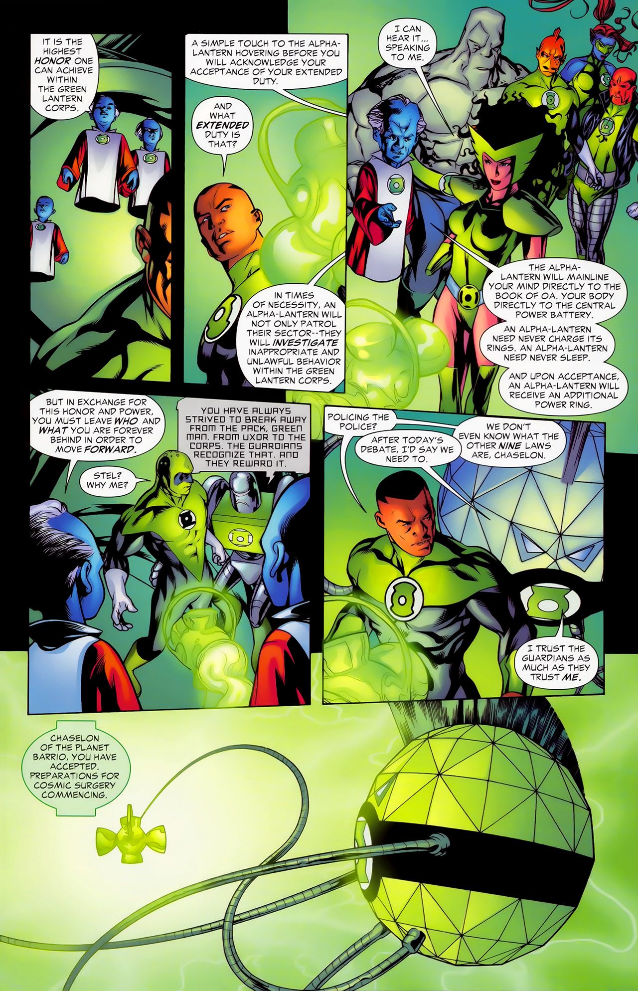 Read online Green Lantern (2005) comic -  Issue #27 - 14