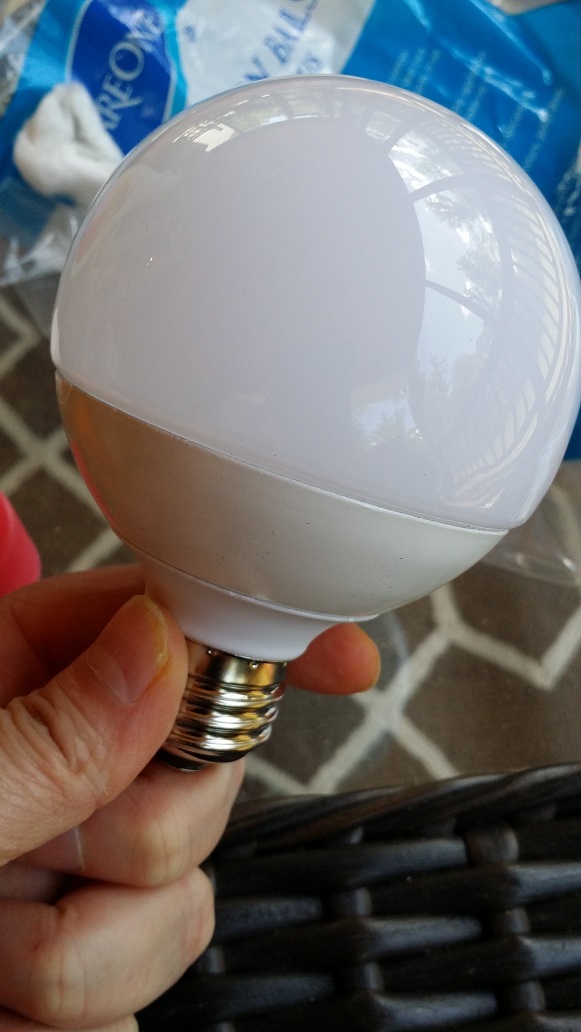hærge Inca Empire fuzzy Just the Right Size: How to Glam Up Your LED Lightbulbs - Part 2