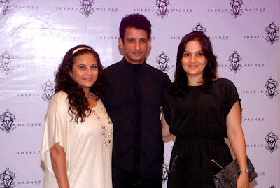 Kajol and others at Sherle Wagner store launch event