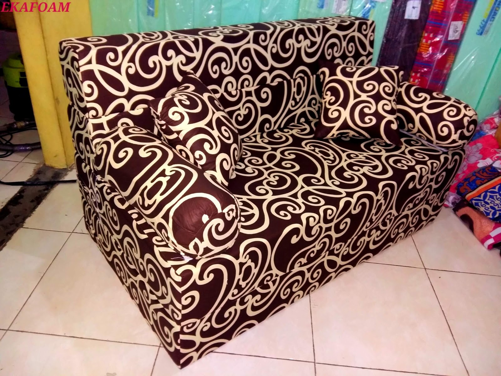 SOFA BED INOAC MOTIF DEWASA