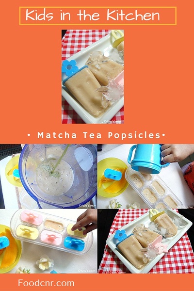 Matcha Tea Popsicles