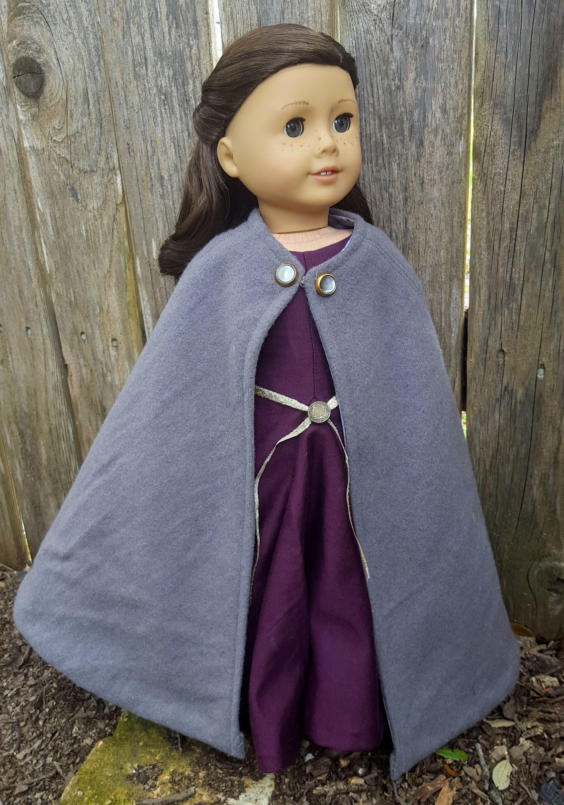 American Girl Doll Costume Midieval Lady's Wardrobe