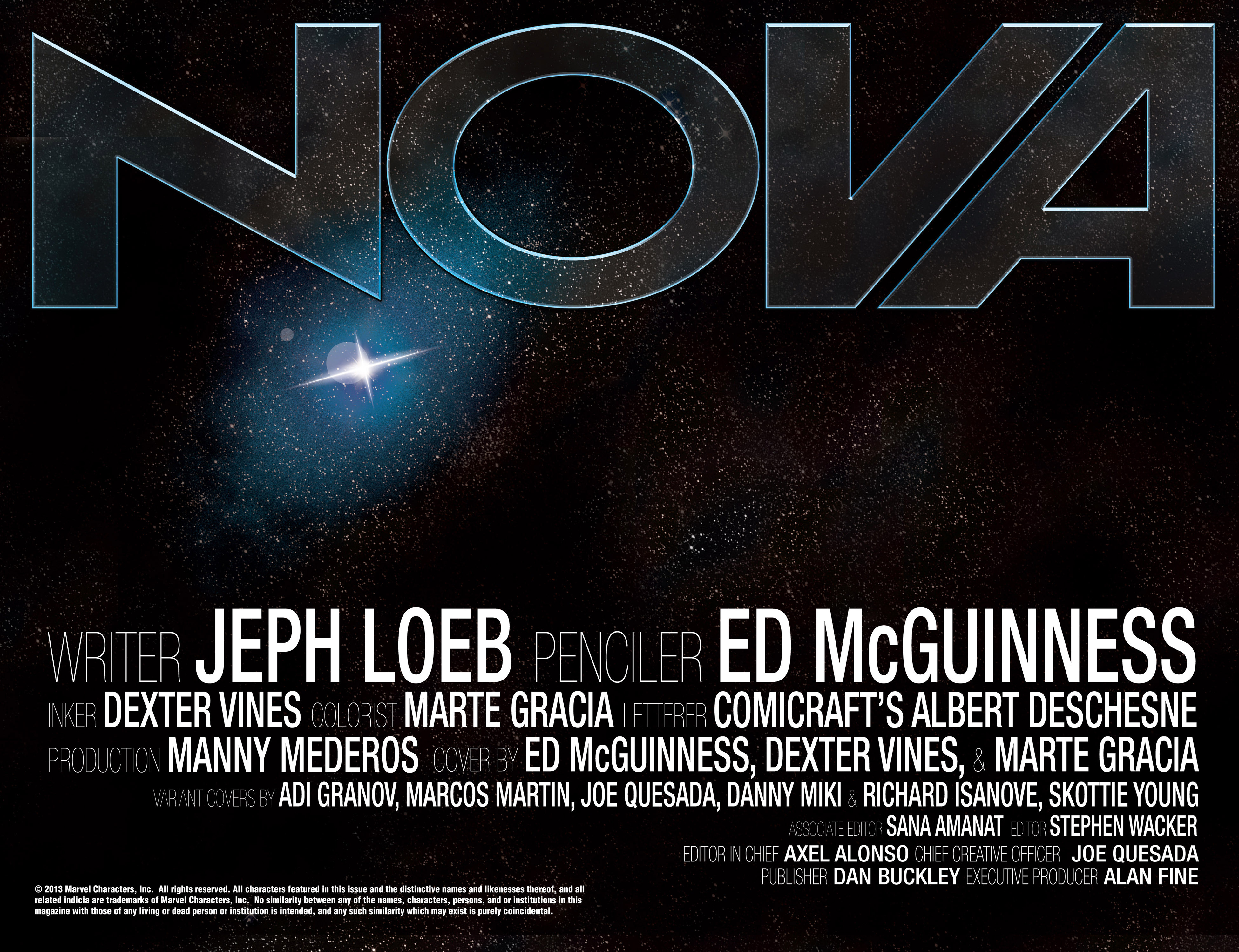 Read online Nova (2013) comic -  Issue #1 - 3