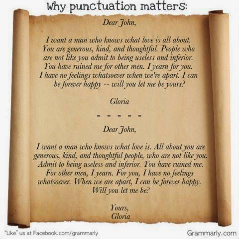 Why use punctuation