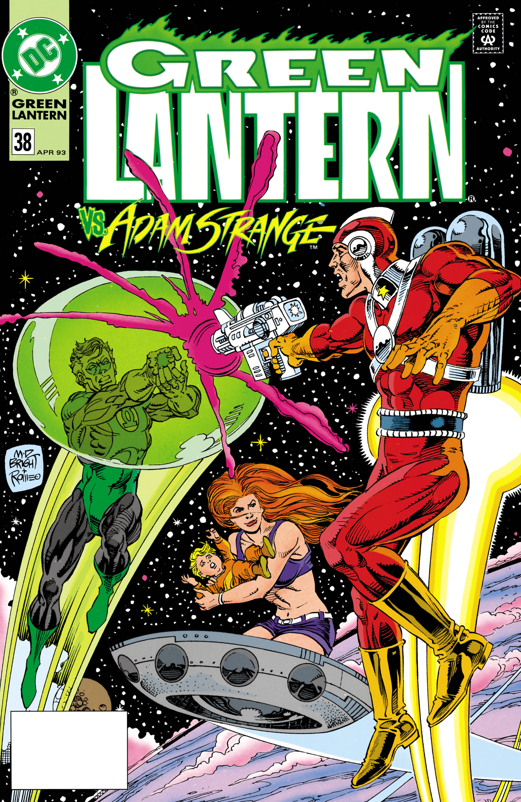 Read online Green Lantern (1990) comic -  Issue #38 - 1