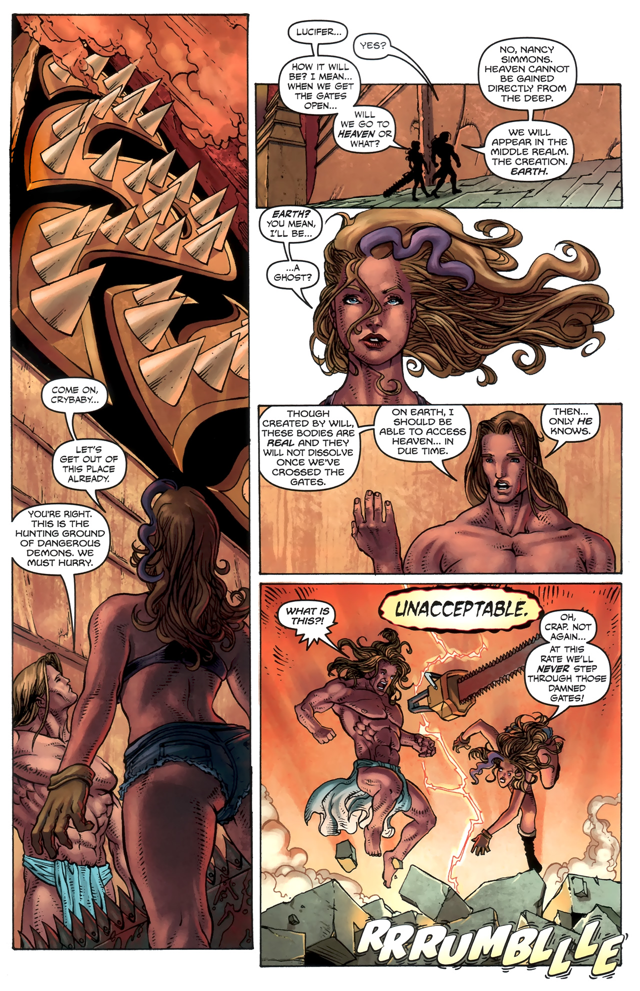 Read online Nancy in Hell comic -  Issue #4 - 16
