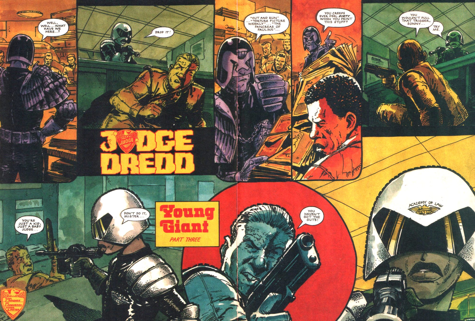 Read online Judge Dredd: The Complete Case Files comic -  Issue # TPB 13 (Part 2) - 133