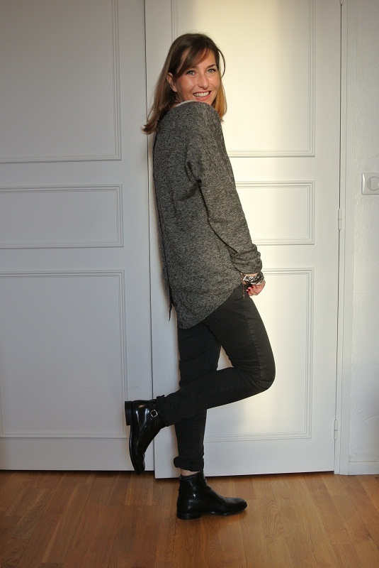 look chelsea boots femme