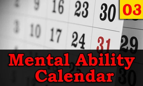 Kerala PSC - Mental Ability 03 (Calendar)