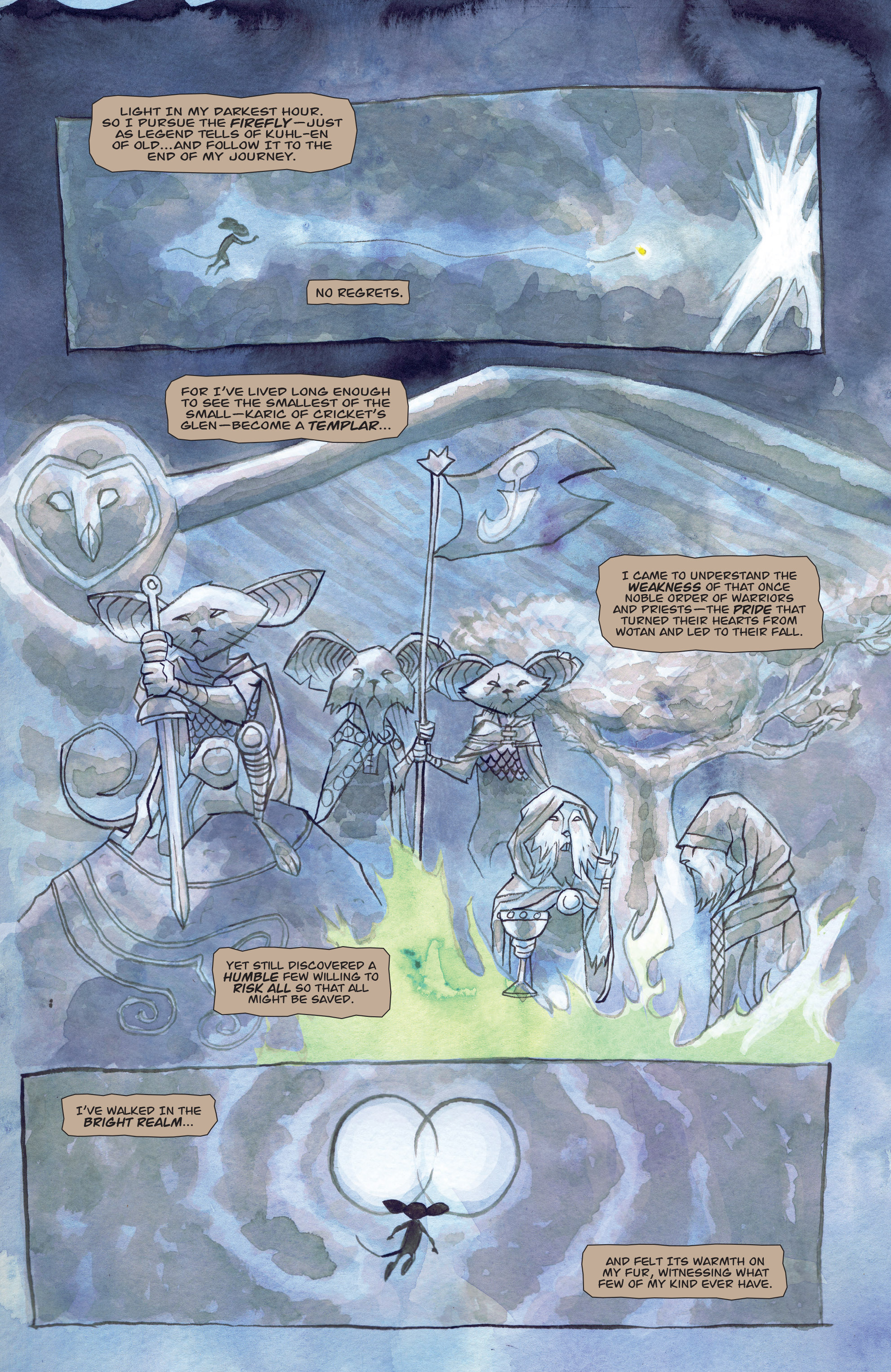 Read online The Mice Templar Volume 3: A Midwinter Night's Dream comic -  Issue # _TPB - 254