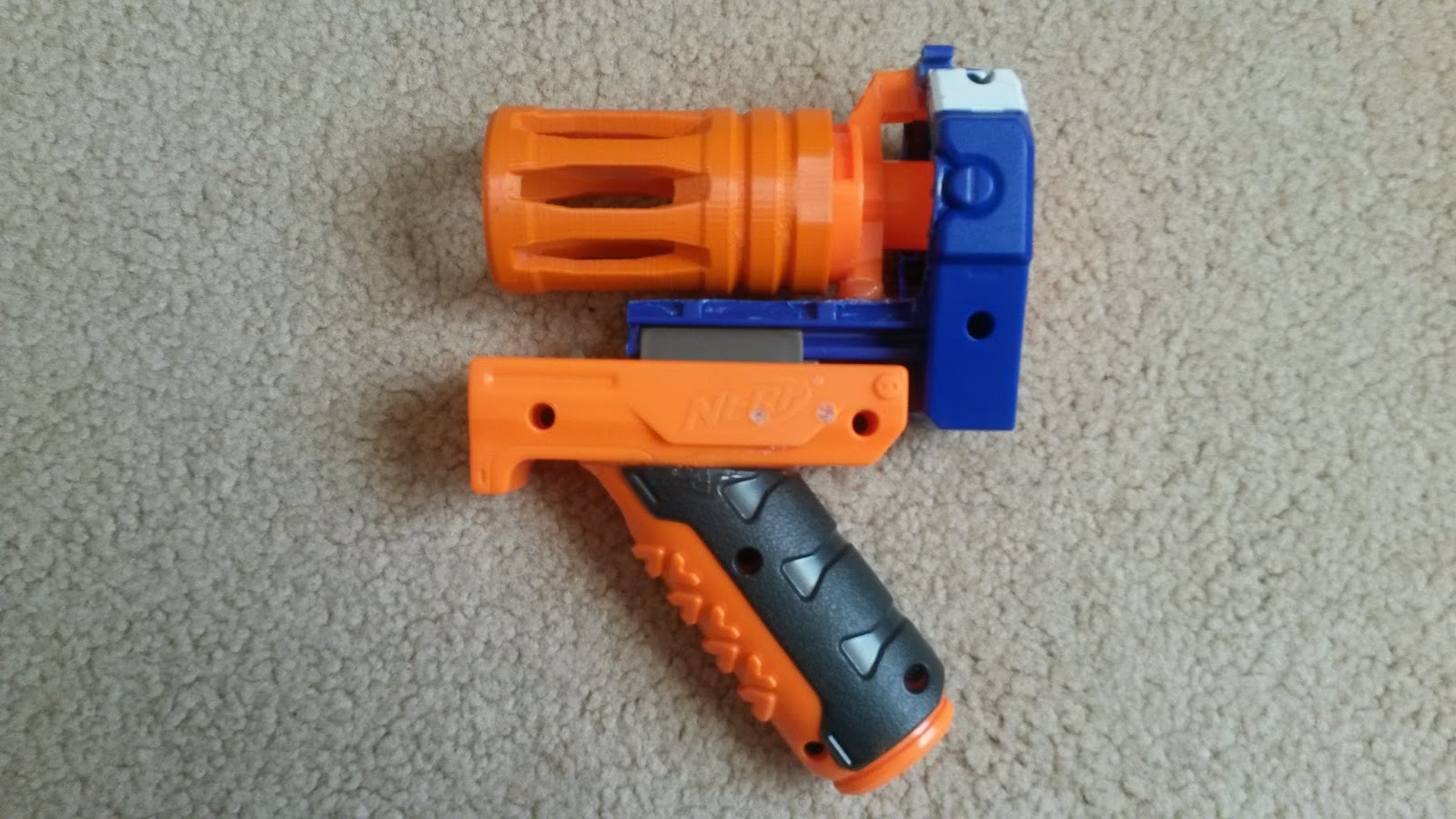 Outback Nerf Quick Mod Micro Front Rail Attachment