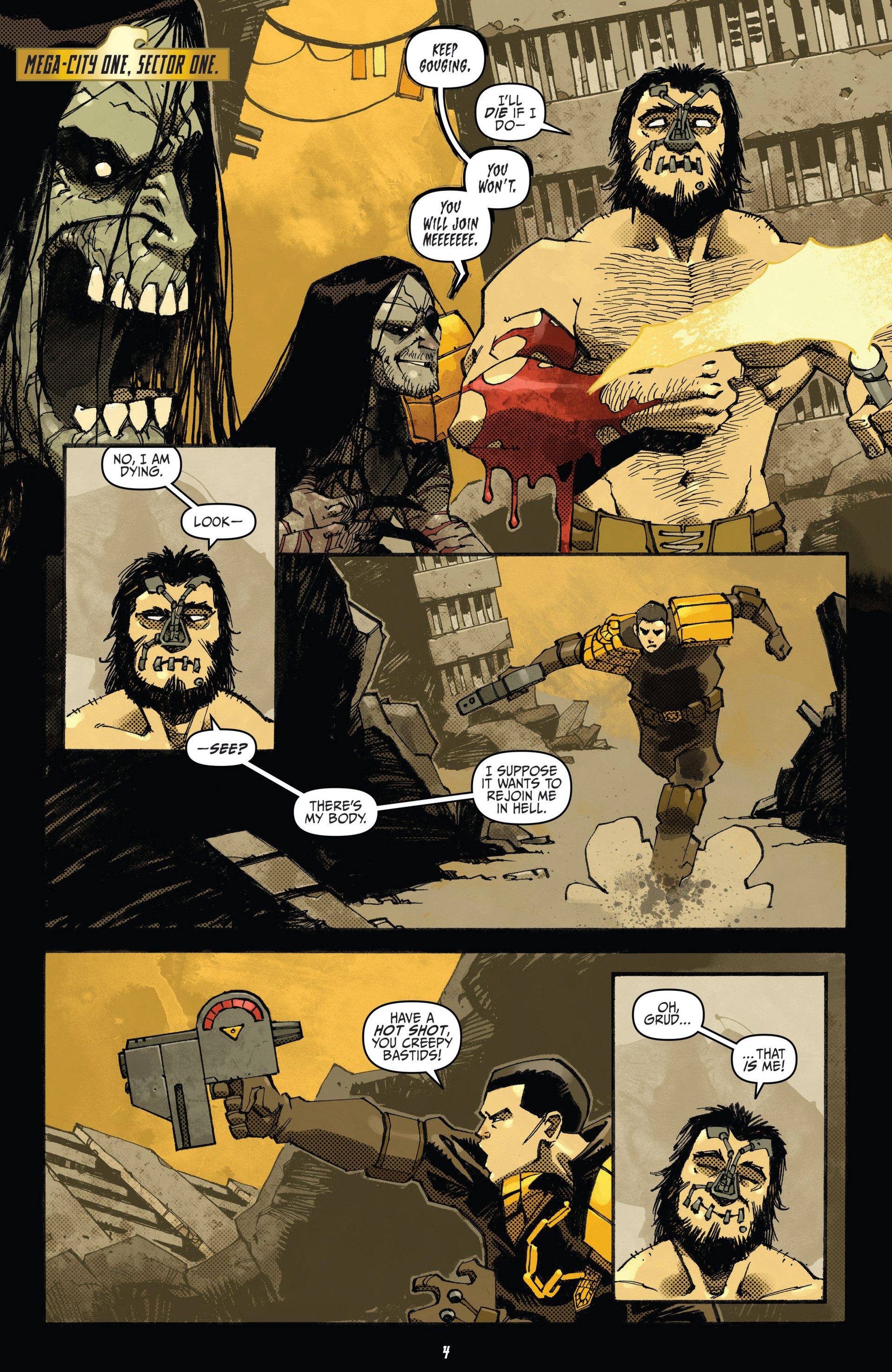 Read online Judge Dredd (2012) comic -  Issue #20 - 6