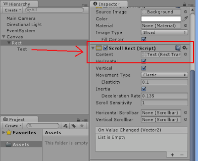 【Unity遊戲製作】勇者拉德小酒館: 【Unity】UI Scrollbar & Scroll Rect